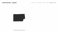 Desktop Screenshot of petervanriet.com